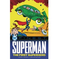 DC FINEST SUPERMAN THE FIRST SUPERHERO TP - JERRY SIEGEL