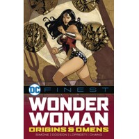 DC FINEST WONDER WOMAN ORIGINS &amp; OMENS TP - GAIL SIMONE, MARK WAID, and MARC A...