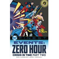 DC FINEST EVENTS ZERO HOUR CRISIS IN TIME TP PART 02