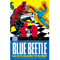 DC FINEST BLUE BEETLE CHALLENGES THE RED KNIGHT TP