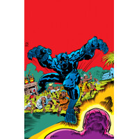 BLACK PANTHER REVENGE OF THE BLACK PANTHER HC OMNIBUS DM EXCL JACK KIRBY COVER...